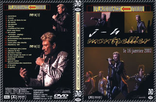 johnny hallyday dvd montpellier 2007 01 16 front