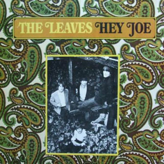 leaves lp hey joe label line front