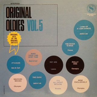 leaves lp original oldies volume 5 front