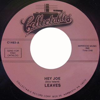 leaves single collectables hey joe