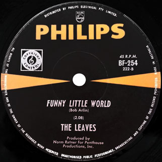 leaves single philips funny little world