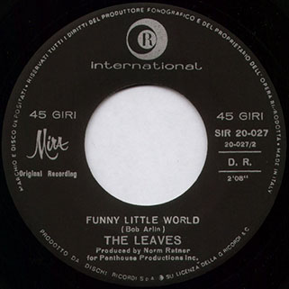 leaves single hey joe ricordi funny little world