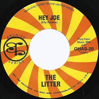 litter single hey joe i'm a man label 1