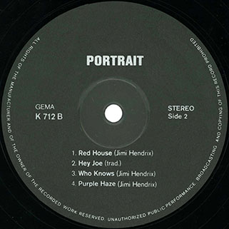 live experience band lp portrait label 2