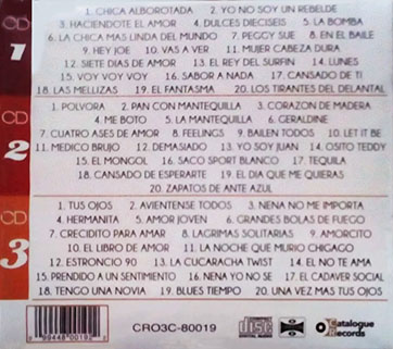 los locos del ritmo cd 3 lps en 3 cds back