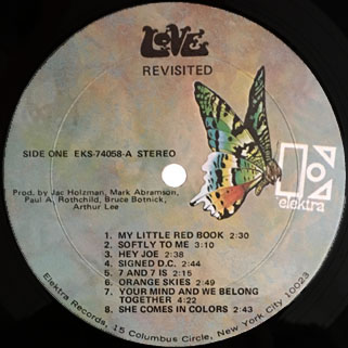 love lp revisited elektra label 1