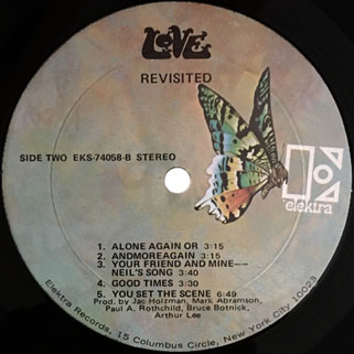 love lp revisited elektra label 2