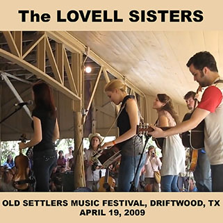 lovell sisters old settlers music festival driftwood april 19, 2009 front