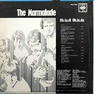 marmalade lp ob la di ob la da cbs argentina back