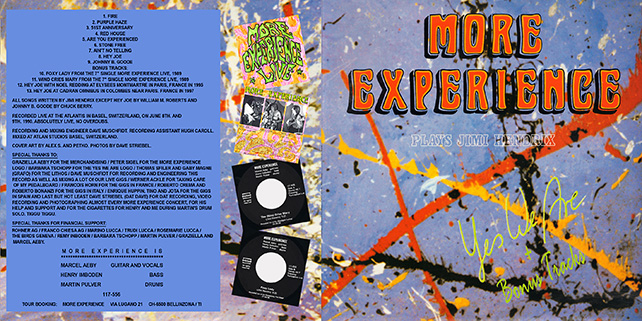 more experience my own cda cover