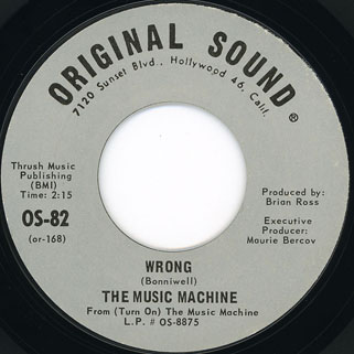 music machine single side wrong