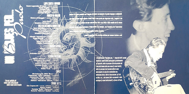 Nic Becattini and the Serious Fun CD various Un Blues Per Paolo cover in