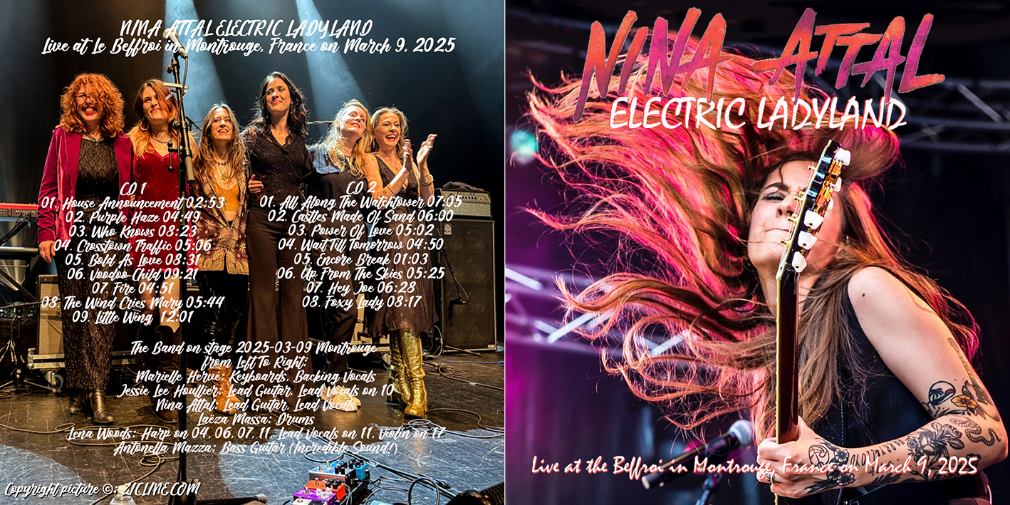 Nina Attal Electric Ladyland live at Beffroi in Montrouge on March 9, 2025 cover