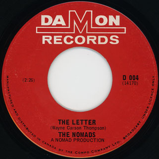 nomads 7" single side 2 the letter