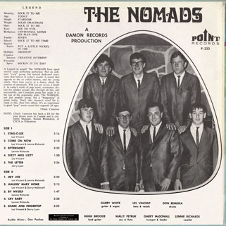 nomads lp hits of the nomads back