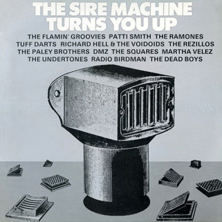 patti smith lp sire machine front