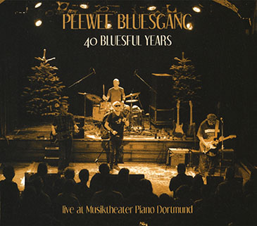 peewee bluesgang cd 40 bluesful years front