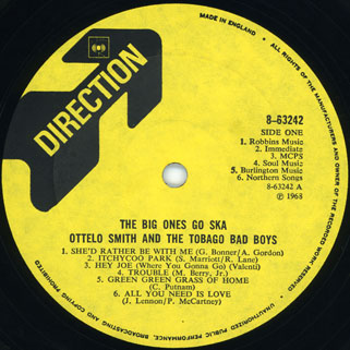 othello smith lp label side 1