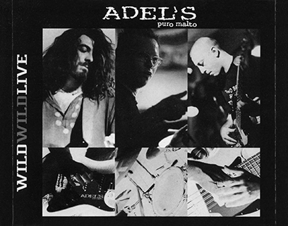 Adel's Puro Malto CD Wild Wild Live tray in