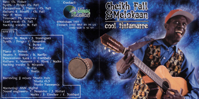Cheikh Fall and Melokaan CD Cool Tintamarre cover out