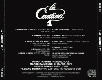 La Cantina CD La Cantina Uno tray