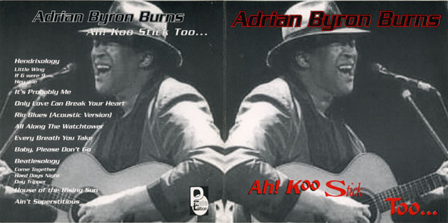 adrian byron burns cd ah koo stick too cover out