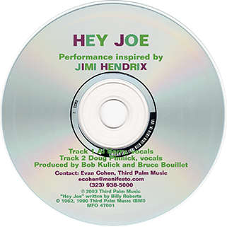 al berry cd hey joe label