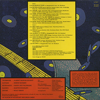 albert mangeldorff lp listen and lay back cover back