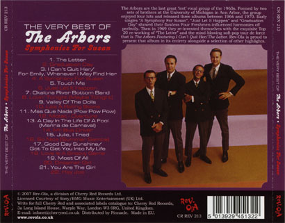 arbors cd symphonies for suzan tray out