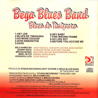 bega blues band cd blues de timisoara back