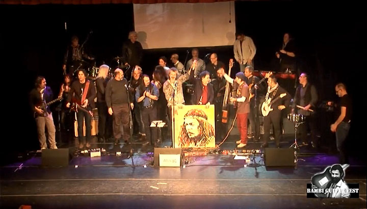 bambi fossati guitar fest dvd guitar fest genova bgf band picture from the video