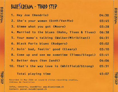 blue scream third step tray
