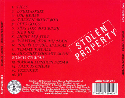 charlie harper stolen property cd tray