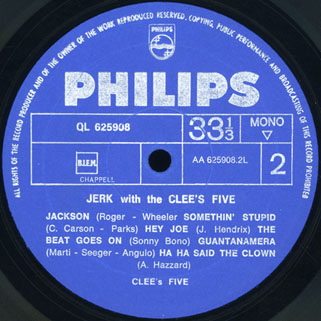 clee's five lp jerk with label 2