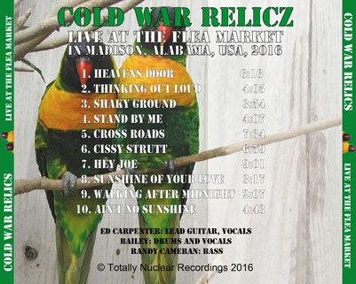 cold war relicz live at flea market tray