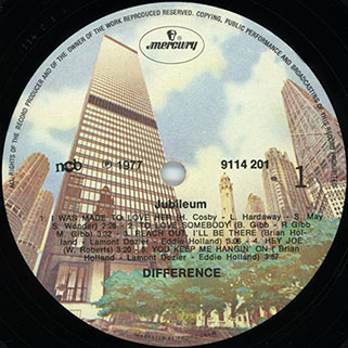 difference lp jubileum 1967-1977 label 1