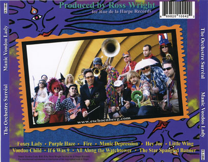 elvis schoenberg cd tribute hendrix back cover