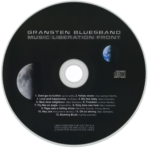 gransten blues band music liberation front label