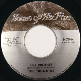 idendities single hey brother brown