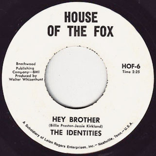 idendities single hey brother HOF-6 publishing