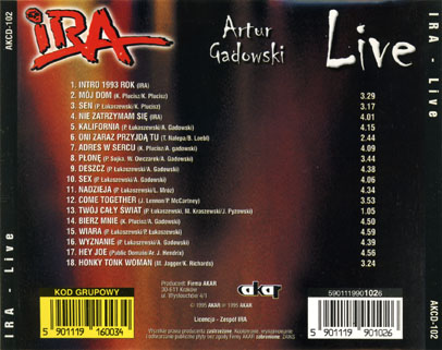 ira cd live tray