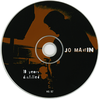 jo martin cd 10 years distilled label