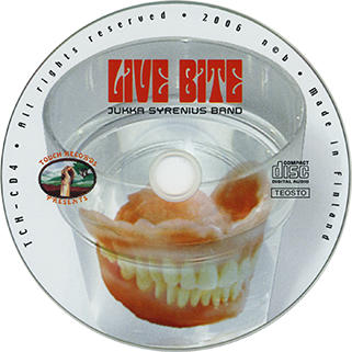 jukka syrenius band cd live bite label