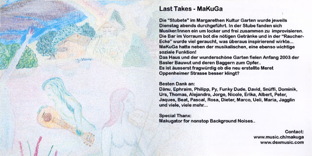 makuga jam cd last takes cover in