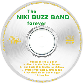 Niki Blues Band CD Forever label