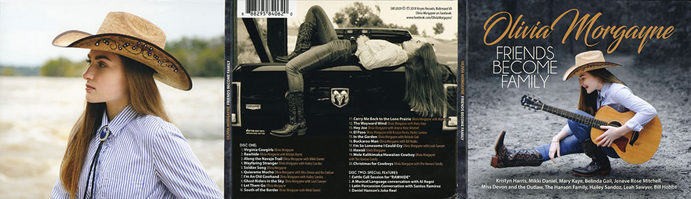 olivia morgayne cd friends become family cover out