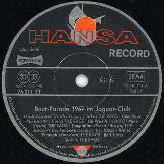 people lp beat parade 1967 label 1