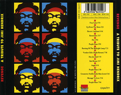 ras kente and take no prisoner posse cd revenge tribute to jimi hendrix tray