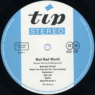 ravers lp bad bad world label 2