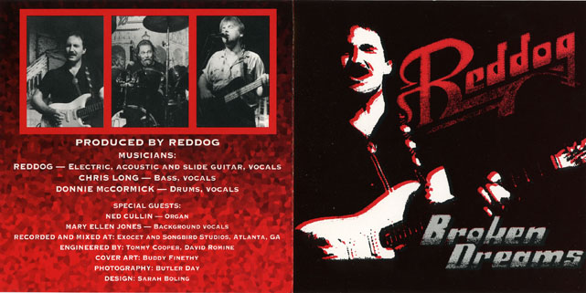 reddog cd broken dreams cover